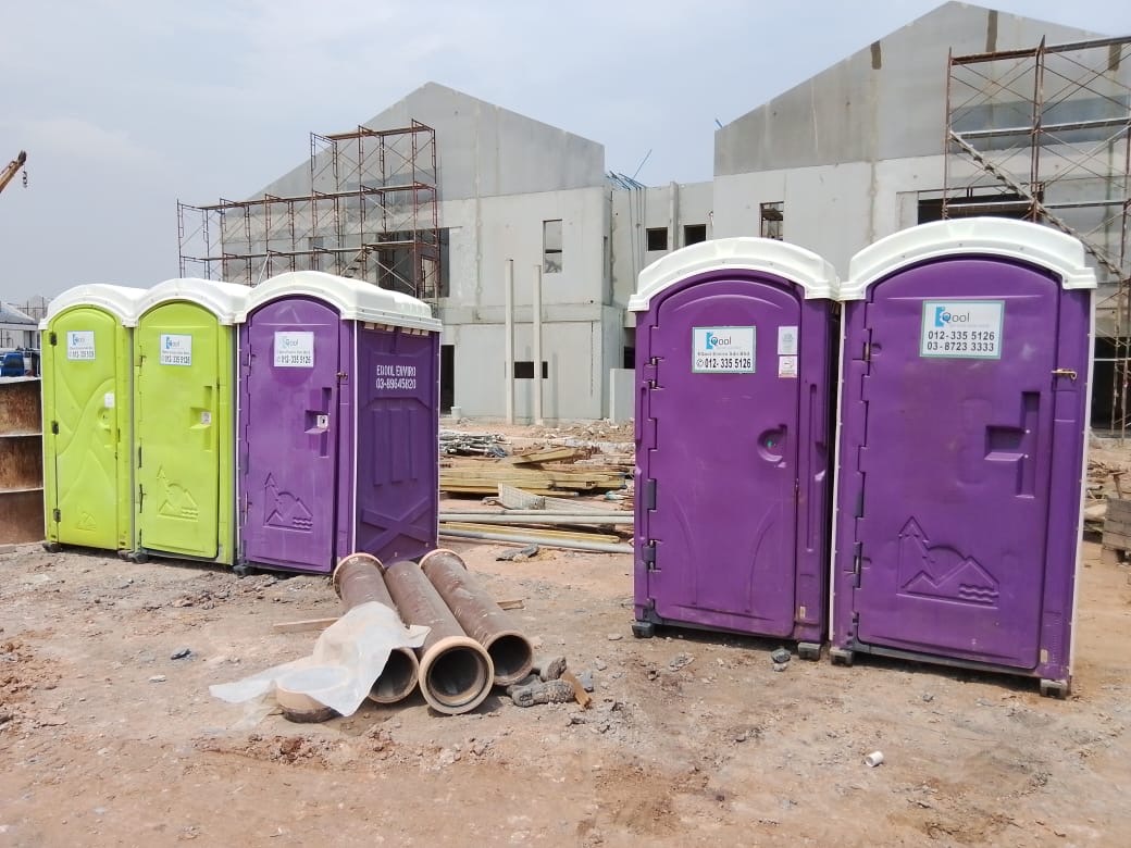 Straight Toilet / Straight Flush portable toilet