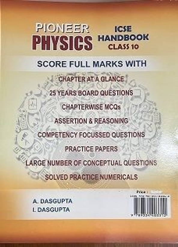 Back cover showing handbook features
