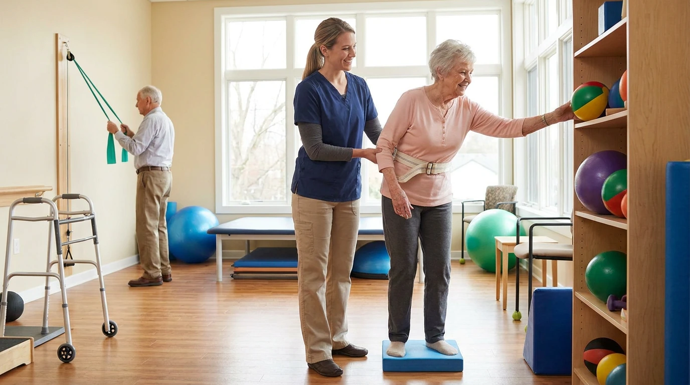 Geriatric balance and strength training
