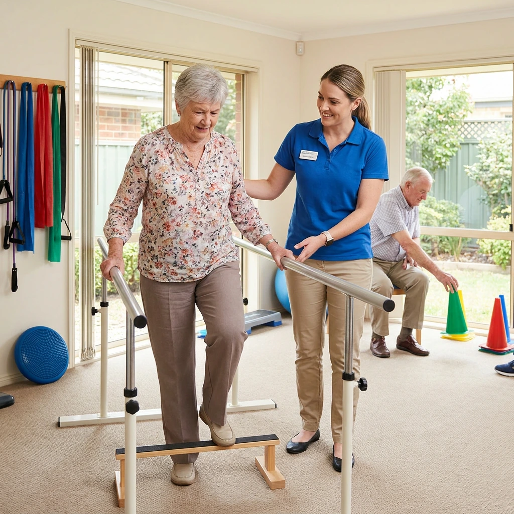 Balance and strength training for seniors