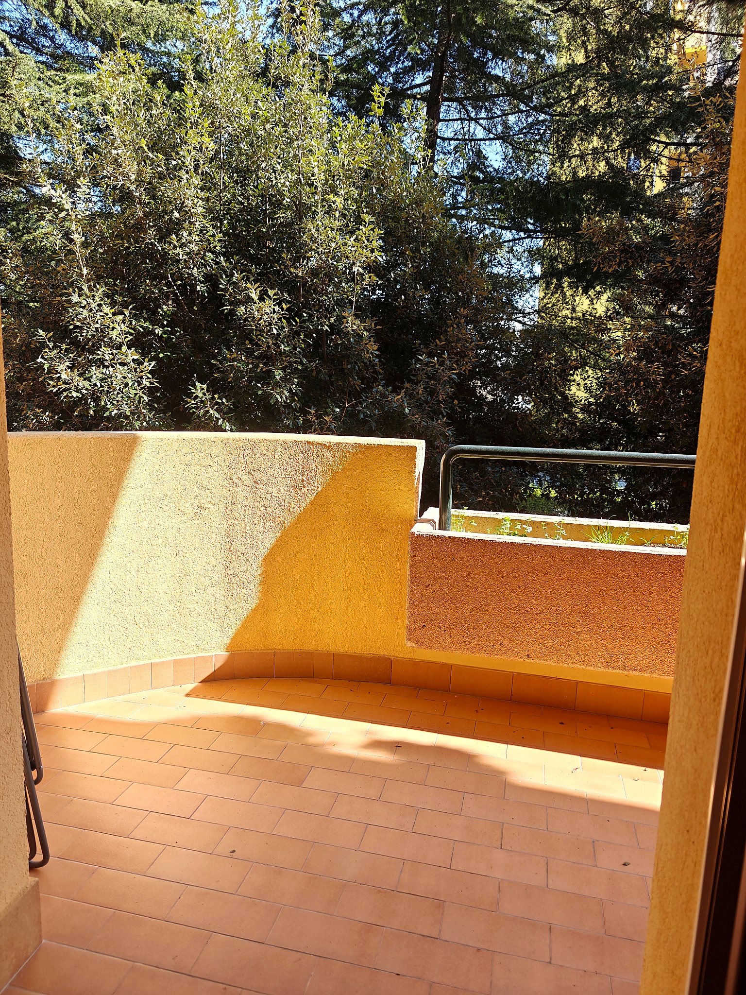 Balcone immerso nel verde