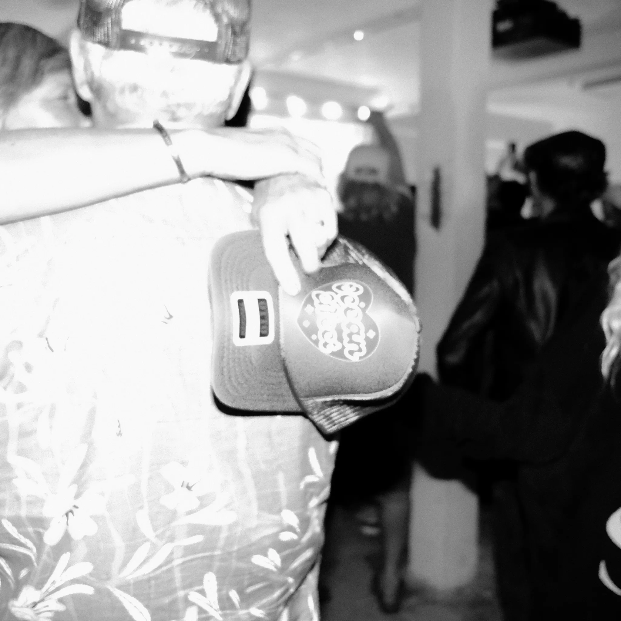 Fan showing off Ocean Effect hat