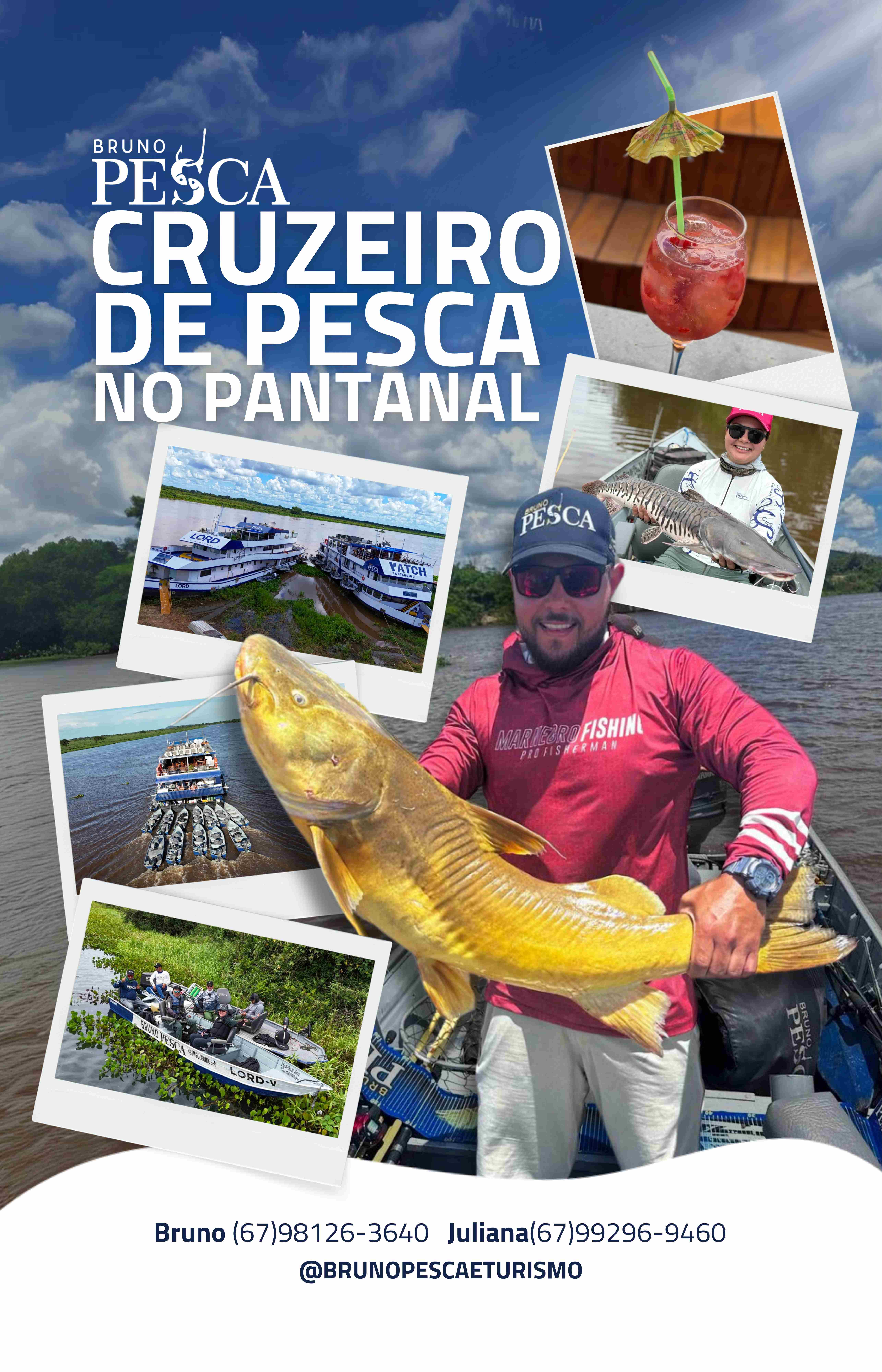 Bruno Pesca - Cruzeiro de Pesca