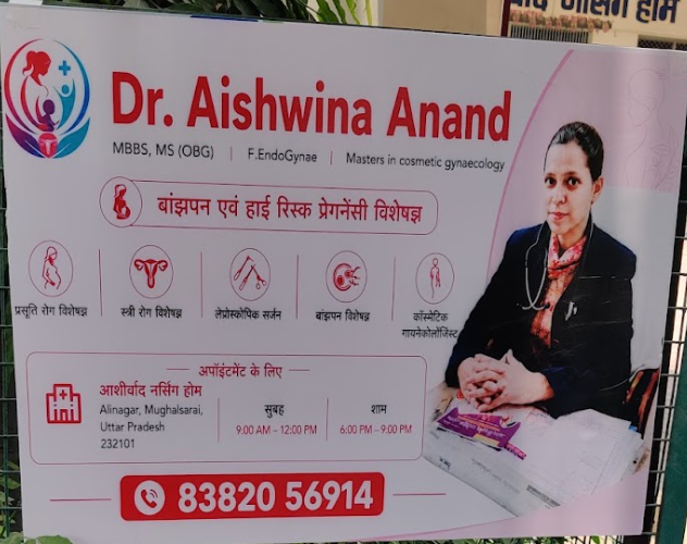 Dr. Aishwina Anand clinic banner