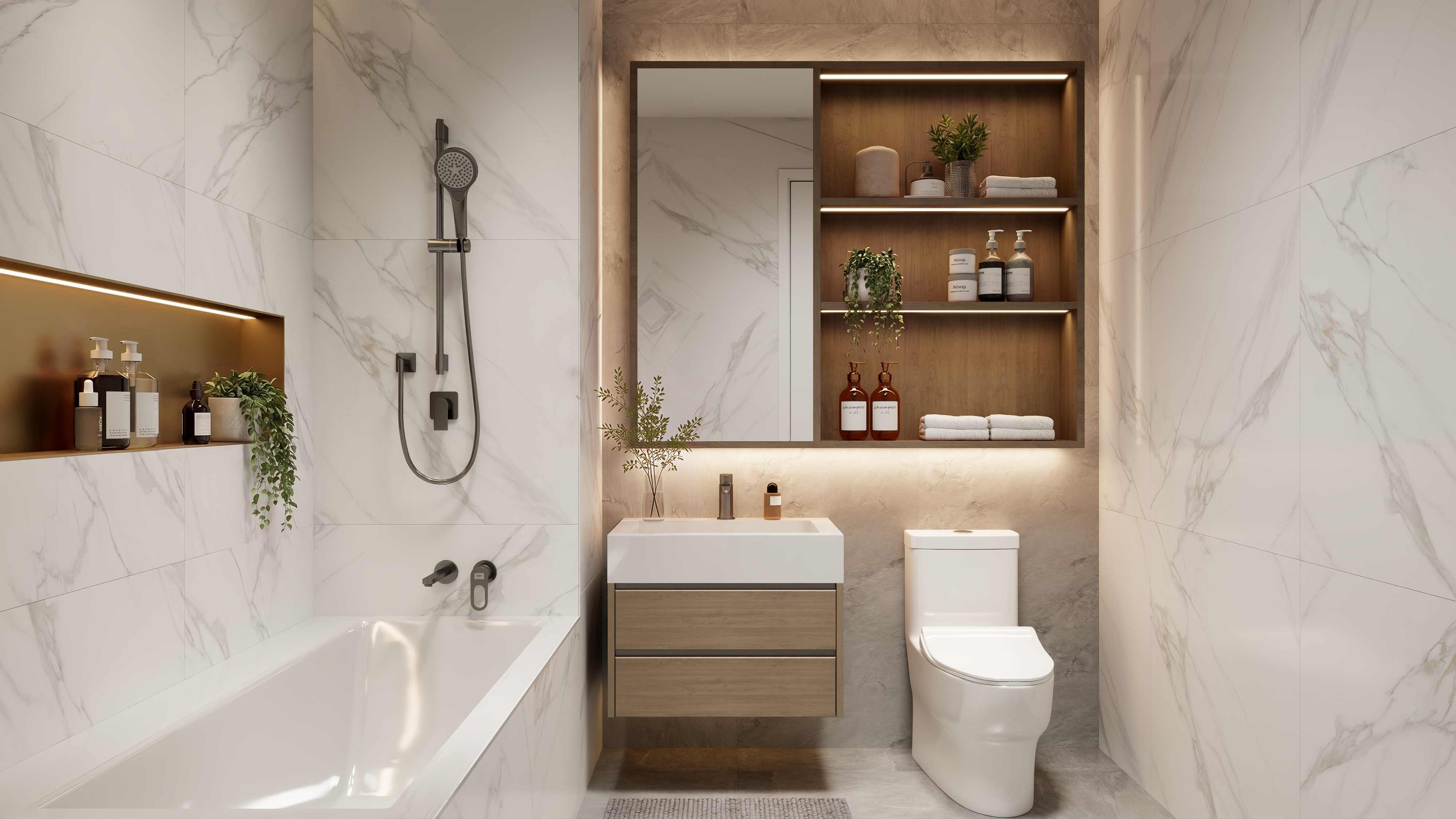 The Bathrooms