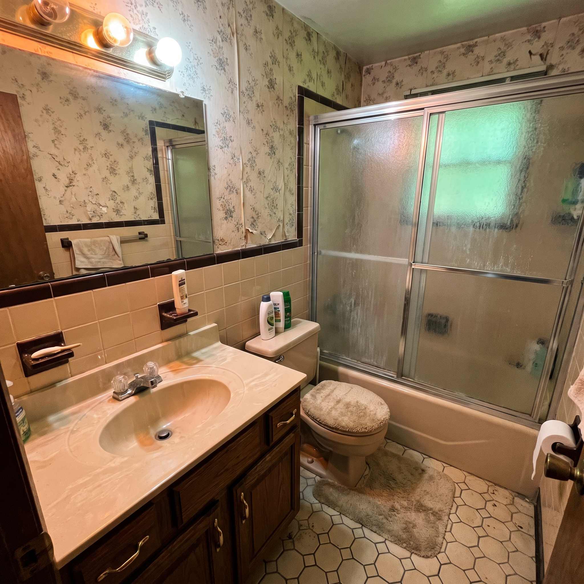 Bathroom before renovation