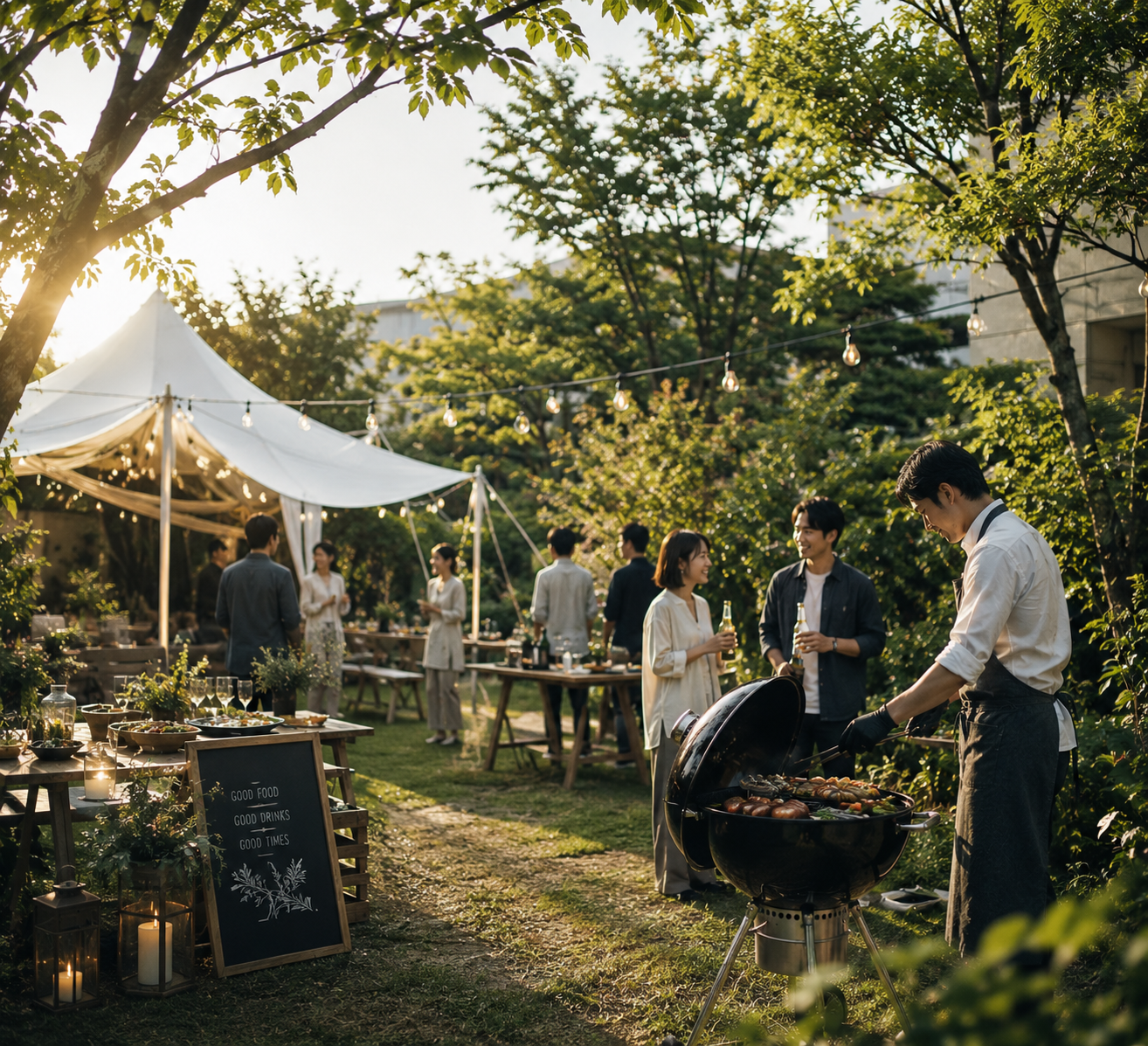 出張BBQ