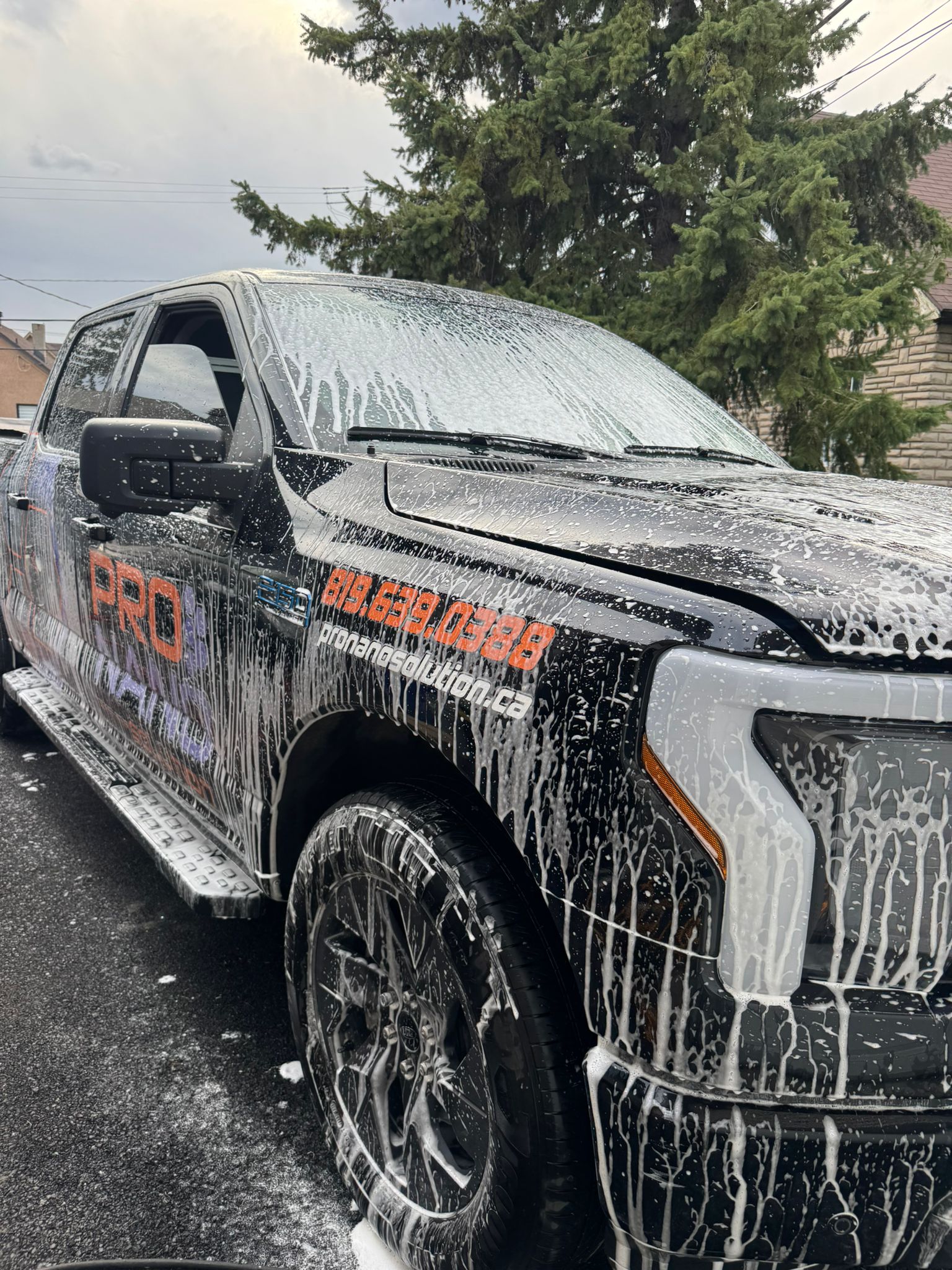 Pro Nano Solutions – Commercial Fleet Detail – before