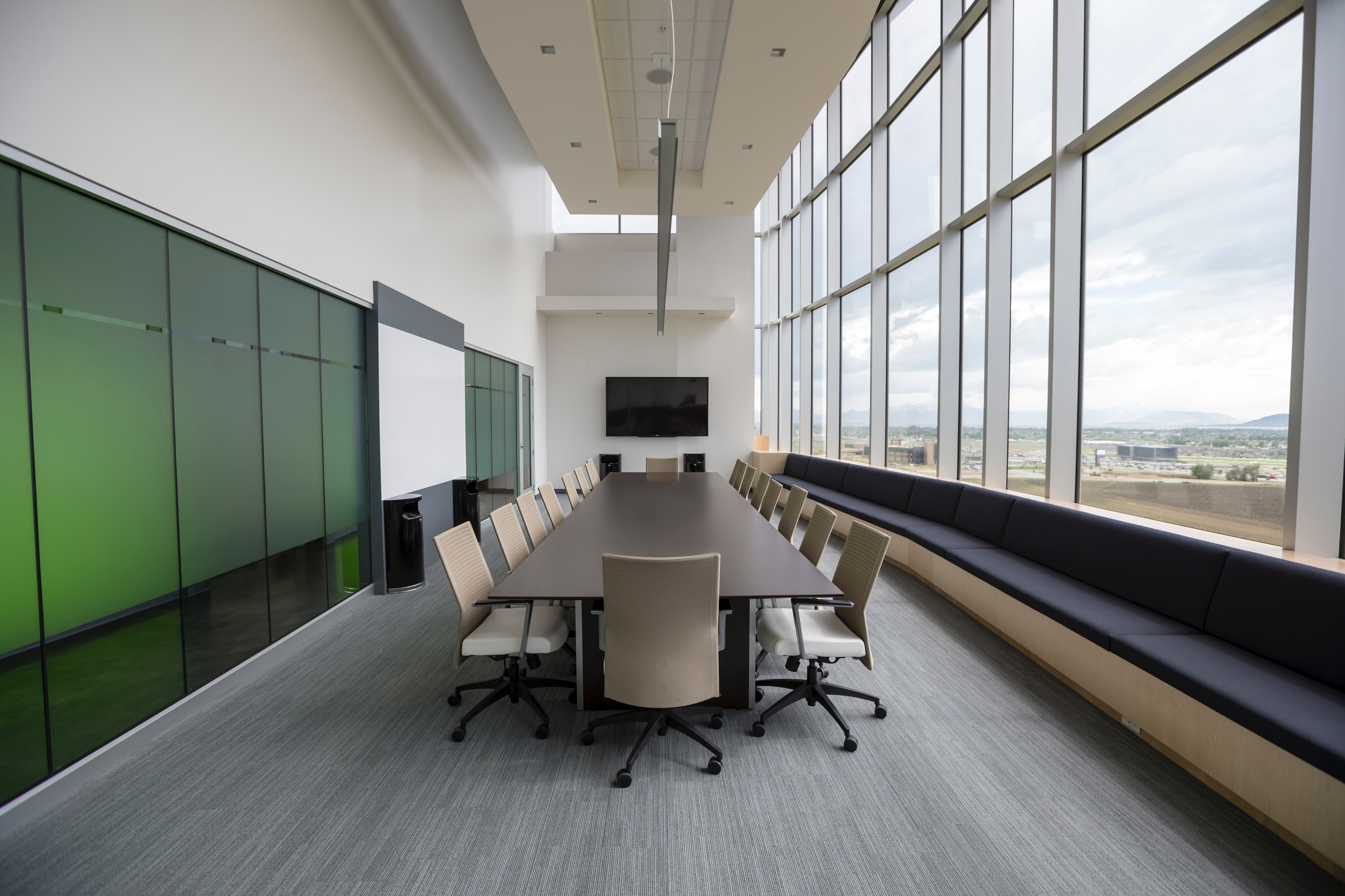 Modern conference room interior