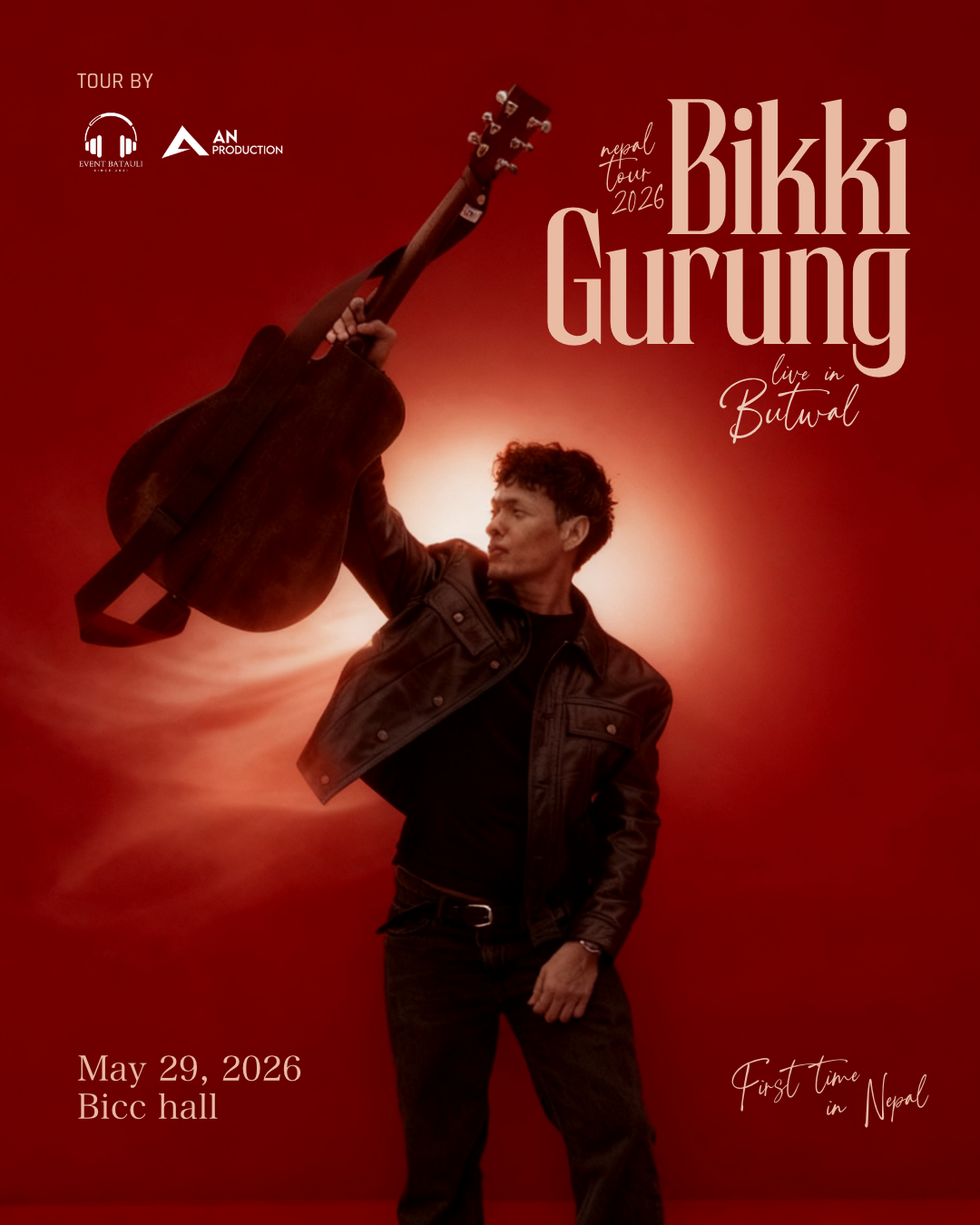 Bikki Gurung Concert Poster