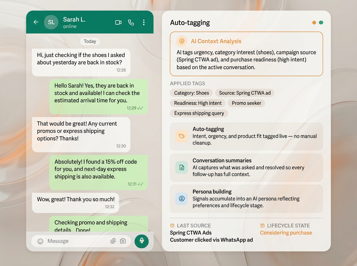 AI tagging & intelligence