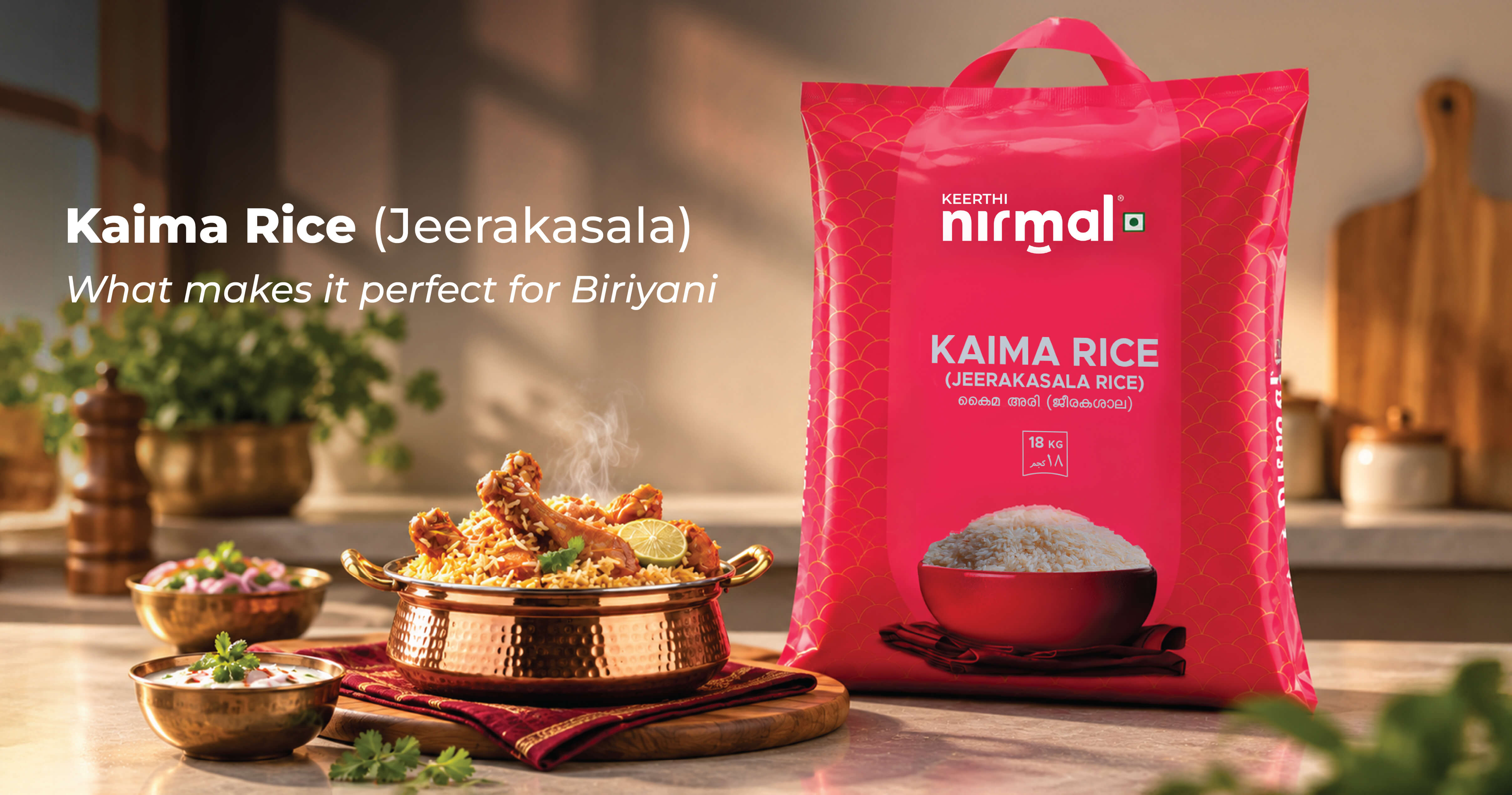 Kaima Jeerakasala Rice: What Makes It Perfect for Biryani?