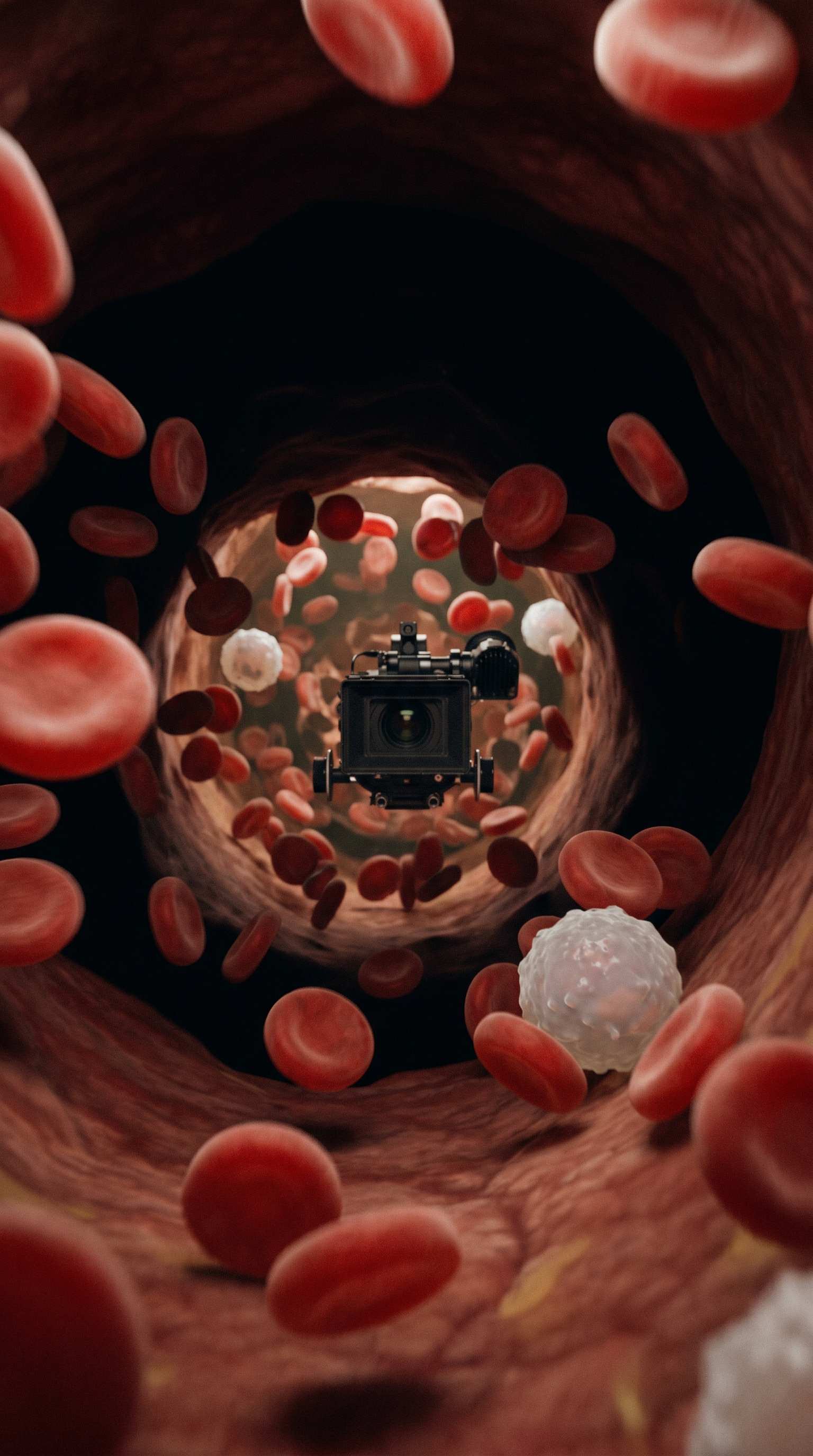 Cinematic AI eye visualization