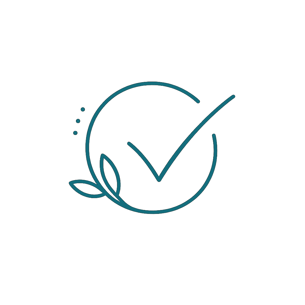 Booking confirmation symbol