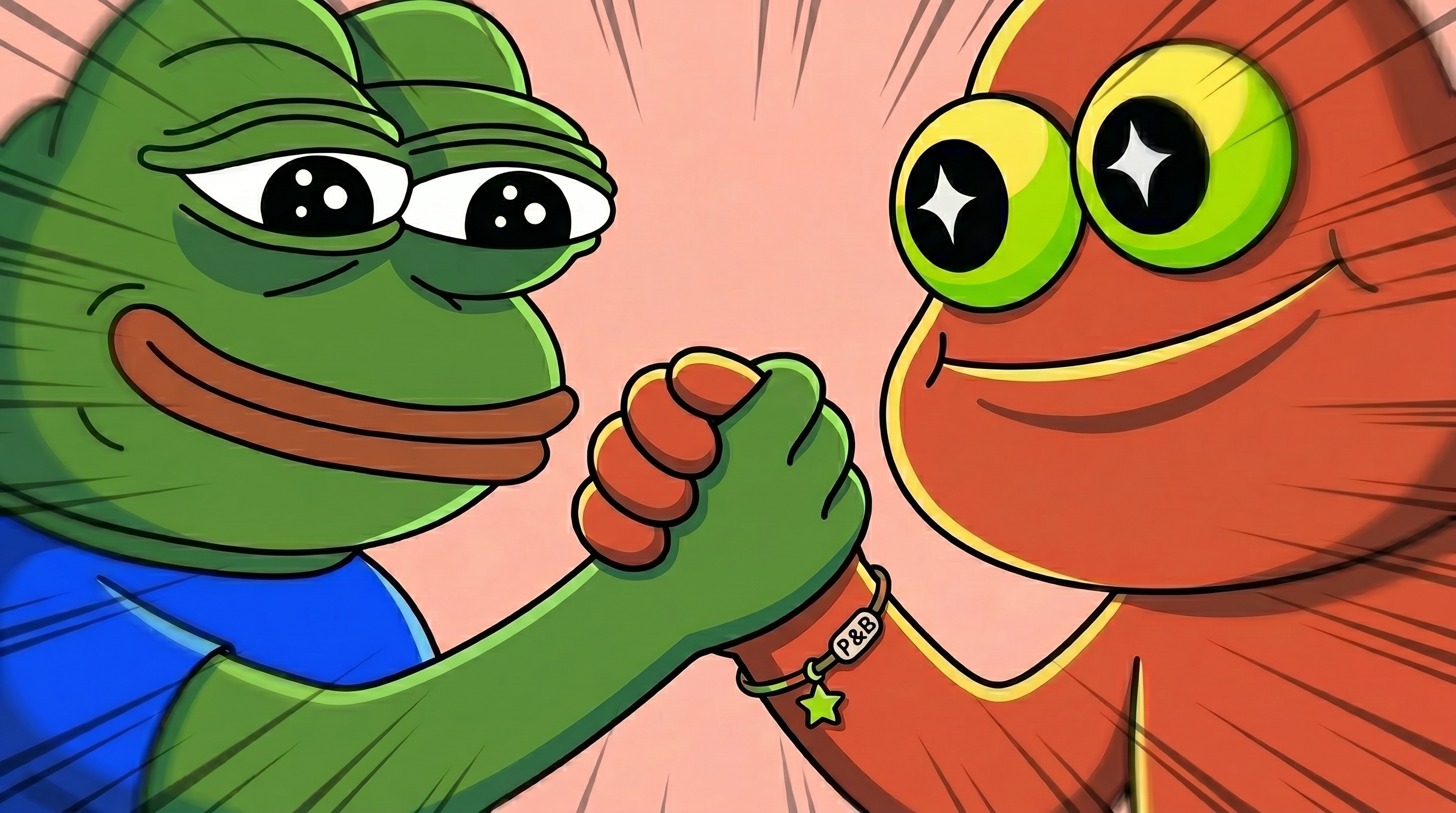 Bork and Pepe friendship
