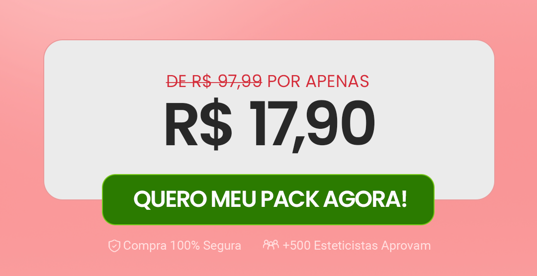 Oferta especial - De R$ 97,99 por apenas R$ 17,90