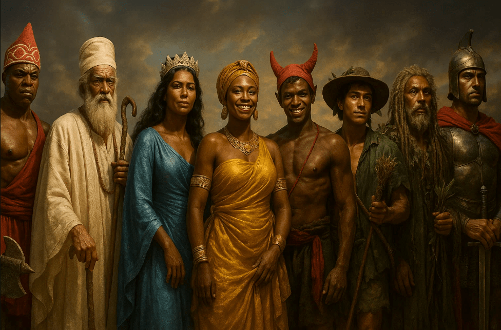 Orixás Group Portrait