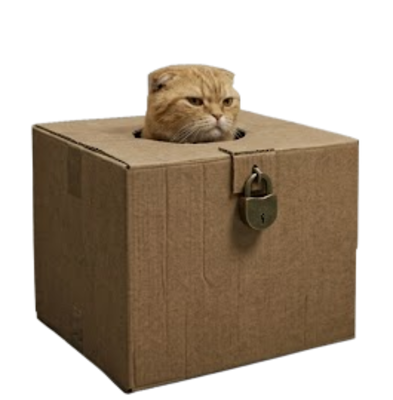 Locked Cat mascot