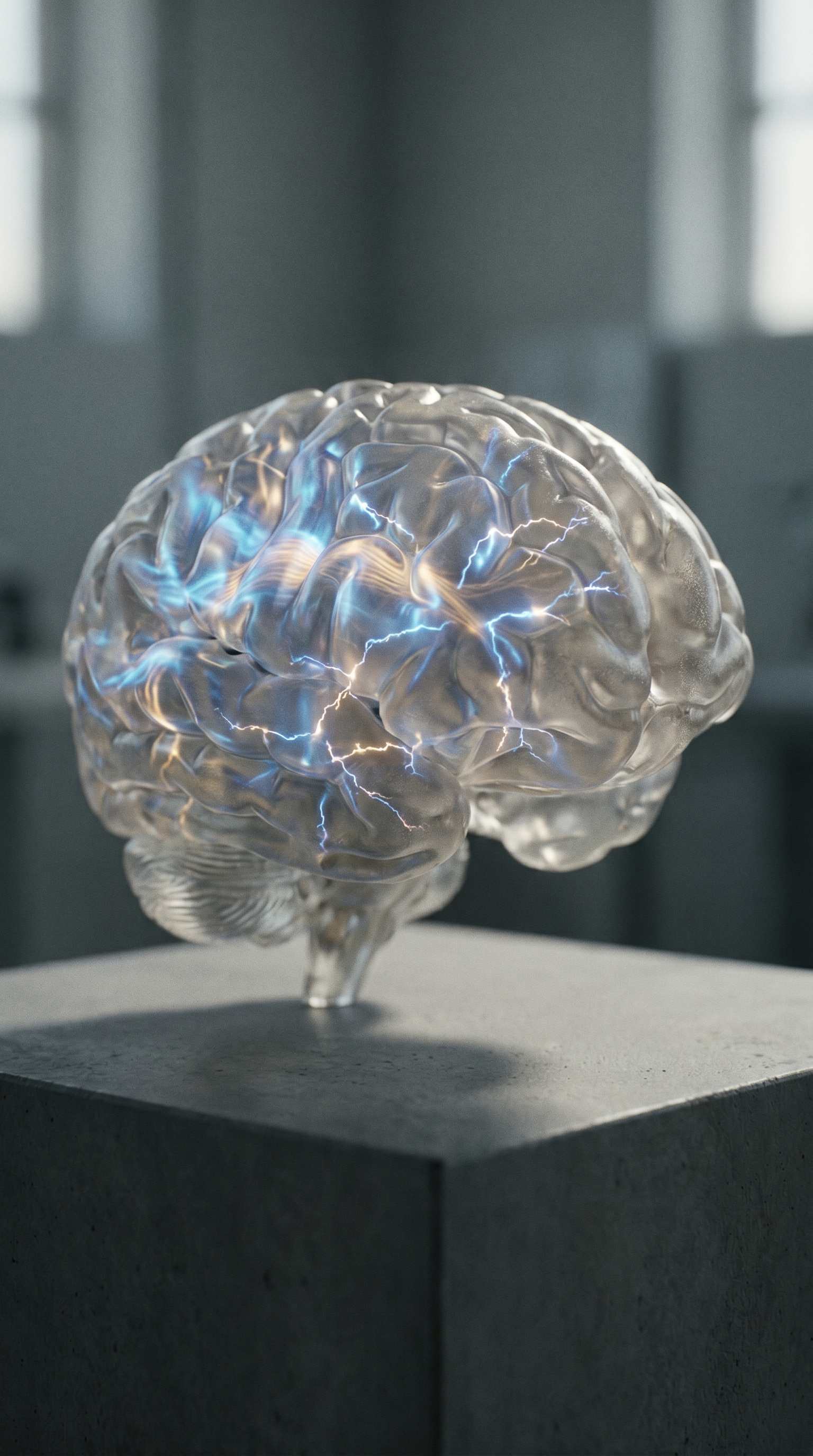 Crystal brain static