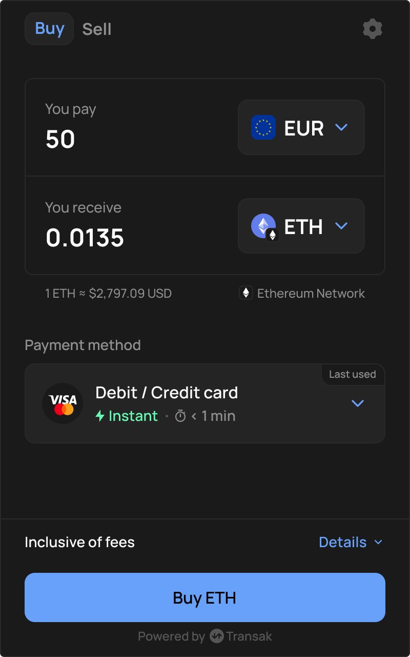 02 - Buy with card payment
