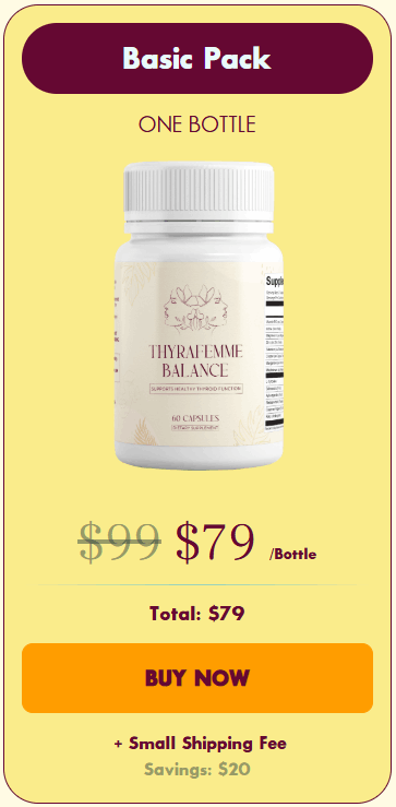 Basic Pack Thyrafemme Balance offer