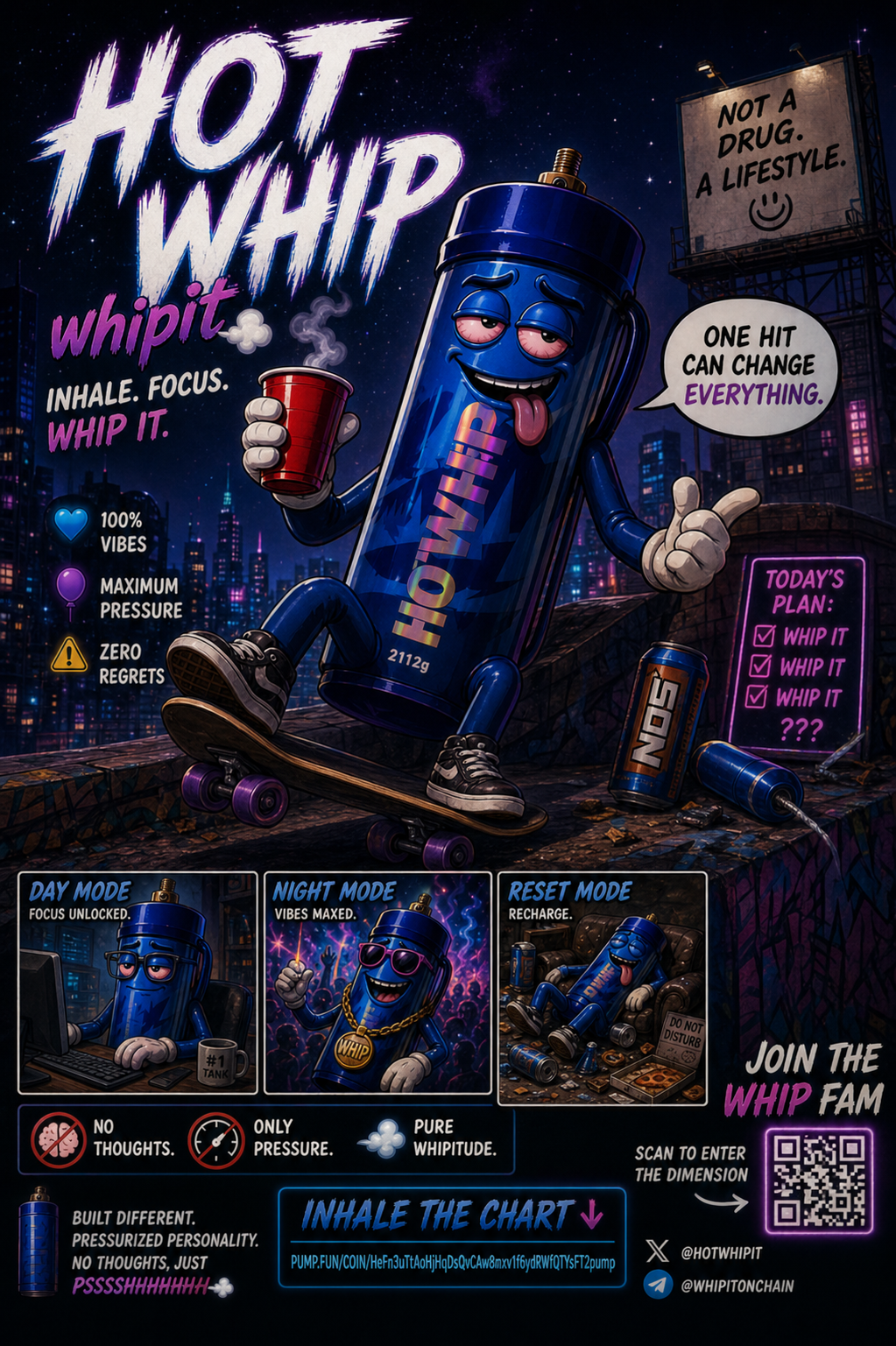 HOT WHIP Comic Strip