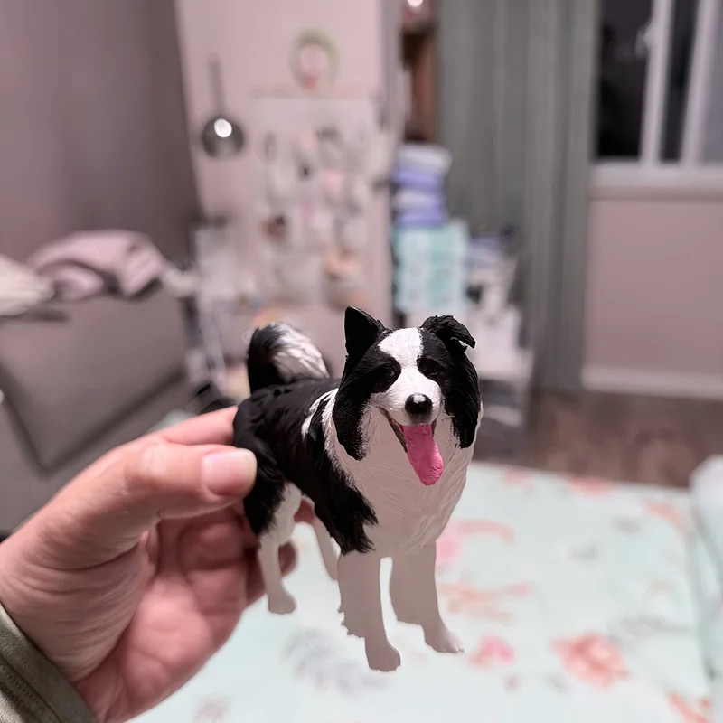 Oreo - Border Collie figurine