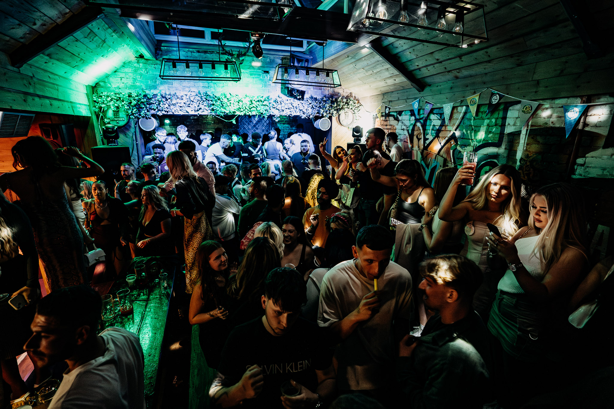 A packed Steins night in Derby