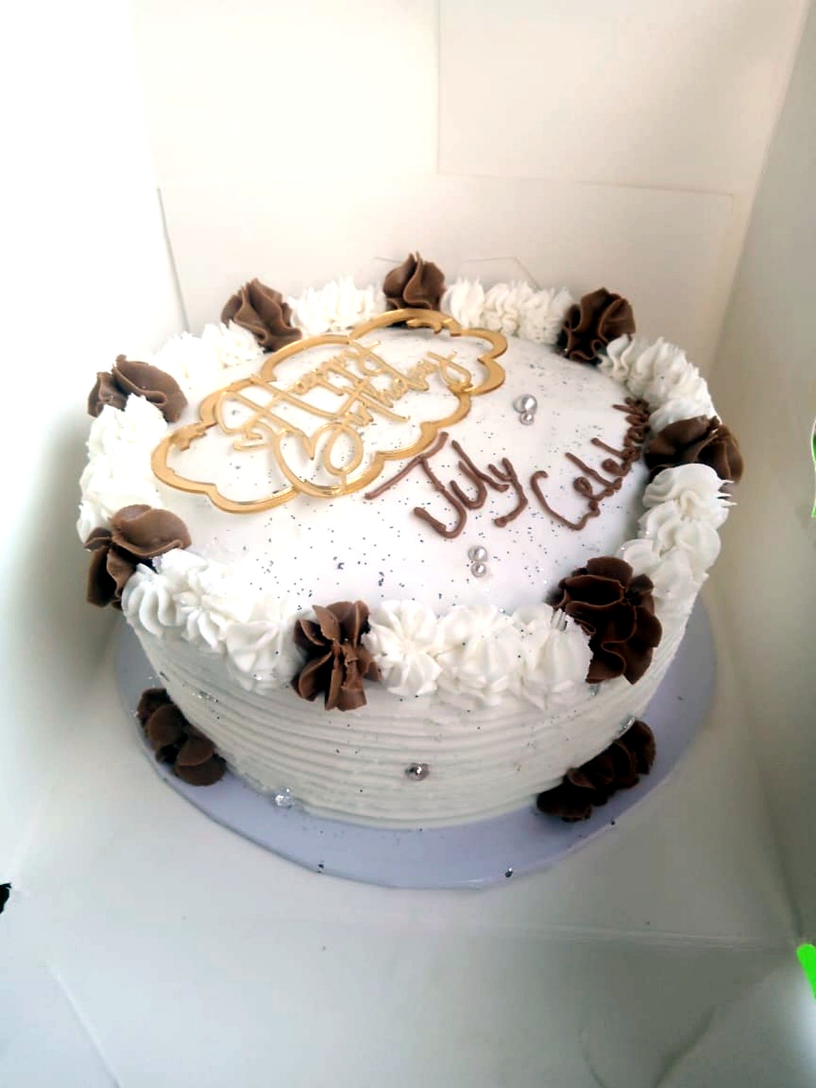 Garden Celebration Cake