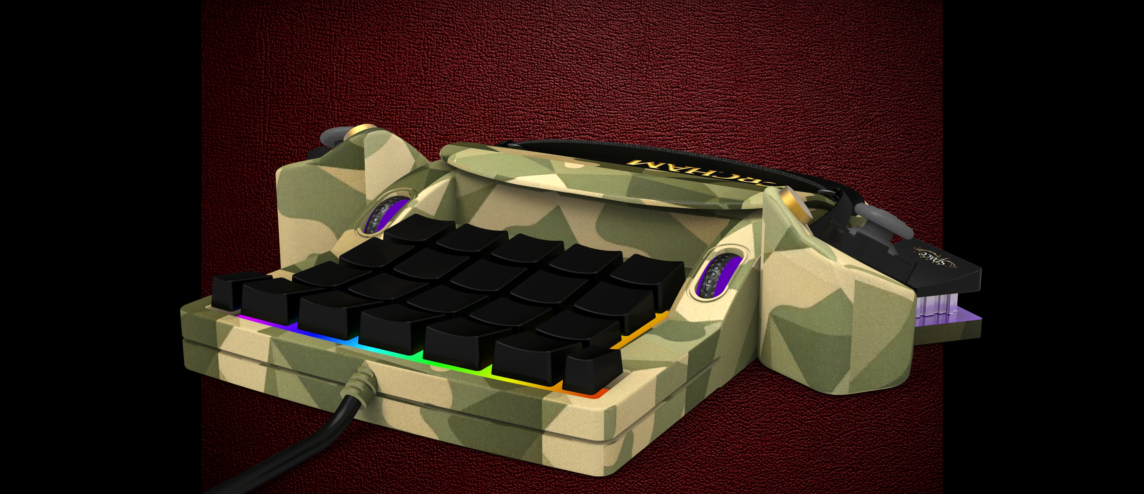 ERCHAM MK1 - Digital Camo Side View