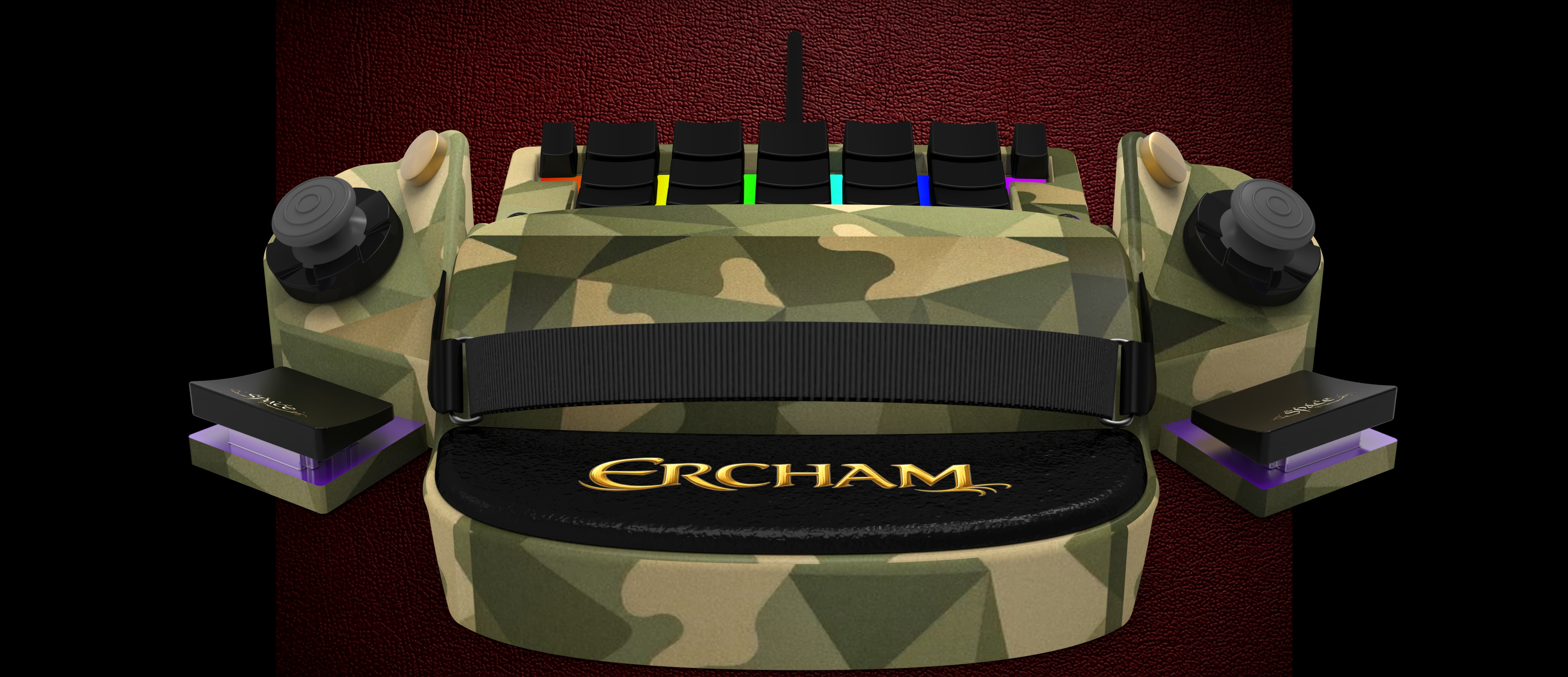 ERCHAM MK1 - Digital Camo Front View