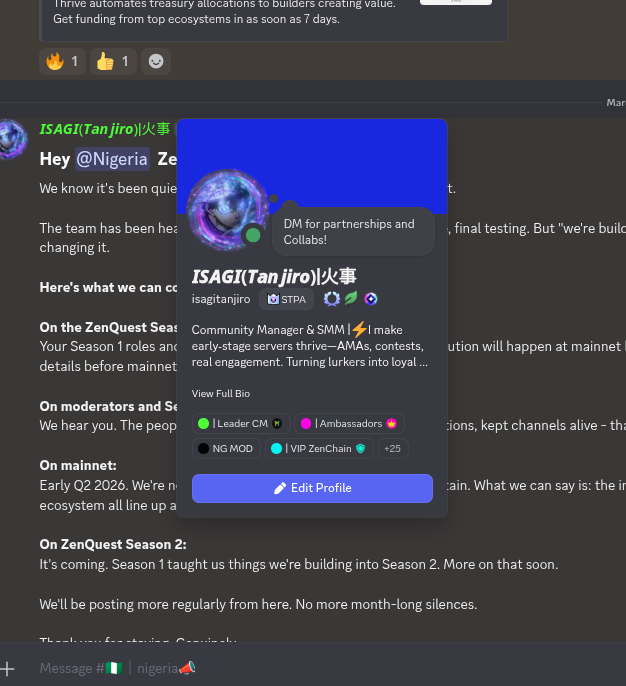 ZenChain community proof 3