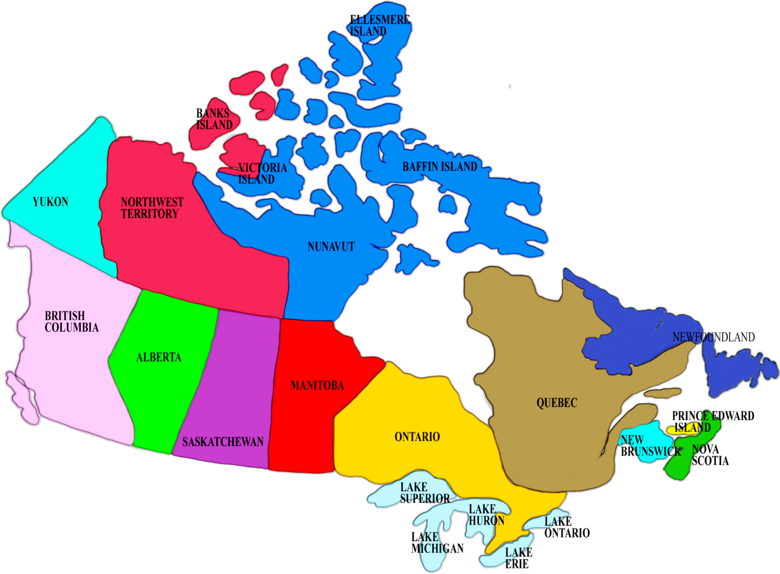 Canada Map