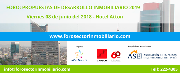 Foro: Propuestas de Desarrollo Inmobiliario 2019