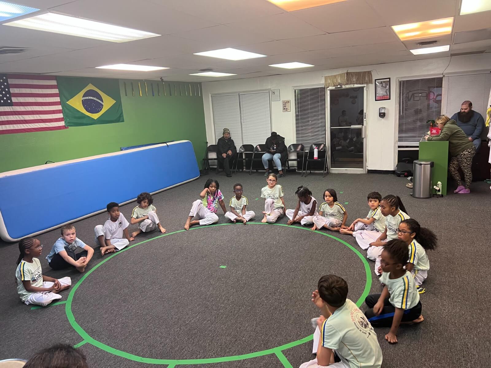 Young Capoeiristas