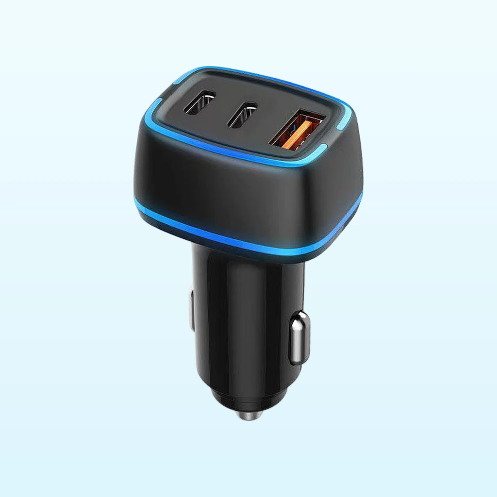 OEM 82.5W 3-Port PD QC3.0 Car Charger for Premium In-Car Charging LR82ACC-CAR-M01