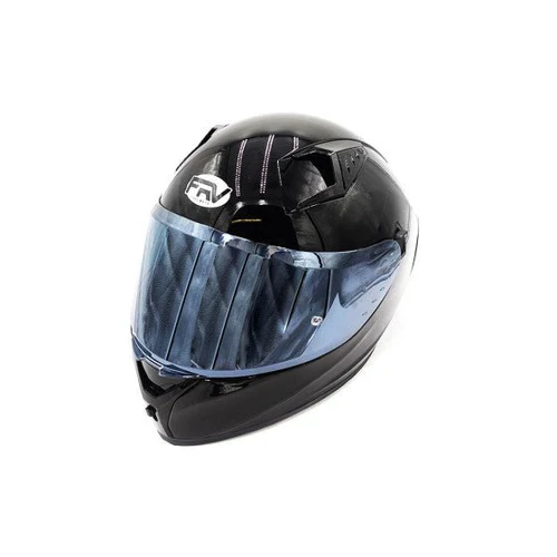 Casque Intégral FRV Noir Solide - ECE 22.06 - Double Visière