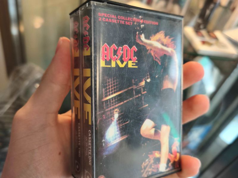 Cassette AC/DC Live collector