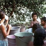 Wasserversorgung im Dorf