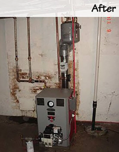 After: Boiler System Upgrade
