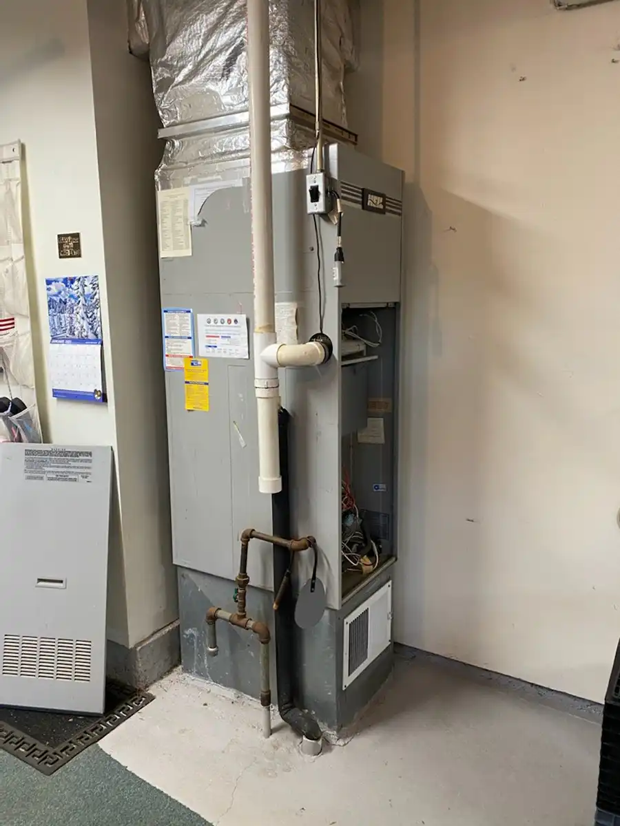 Before: Furnace Replacement