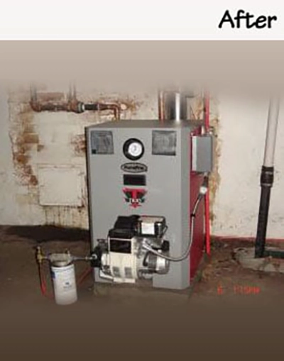After: Boiler Replacement