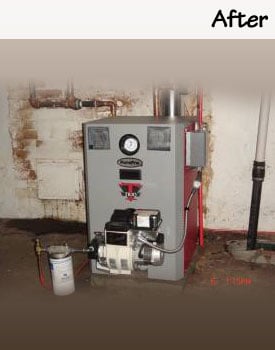 Before: Boiler System Replacement