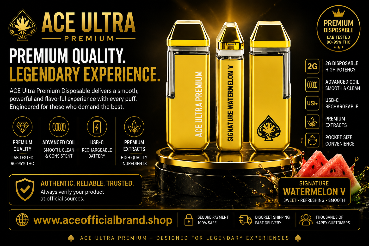 Signature Gold Collection flavor profiles