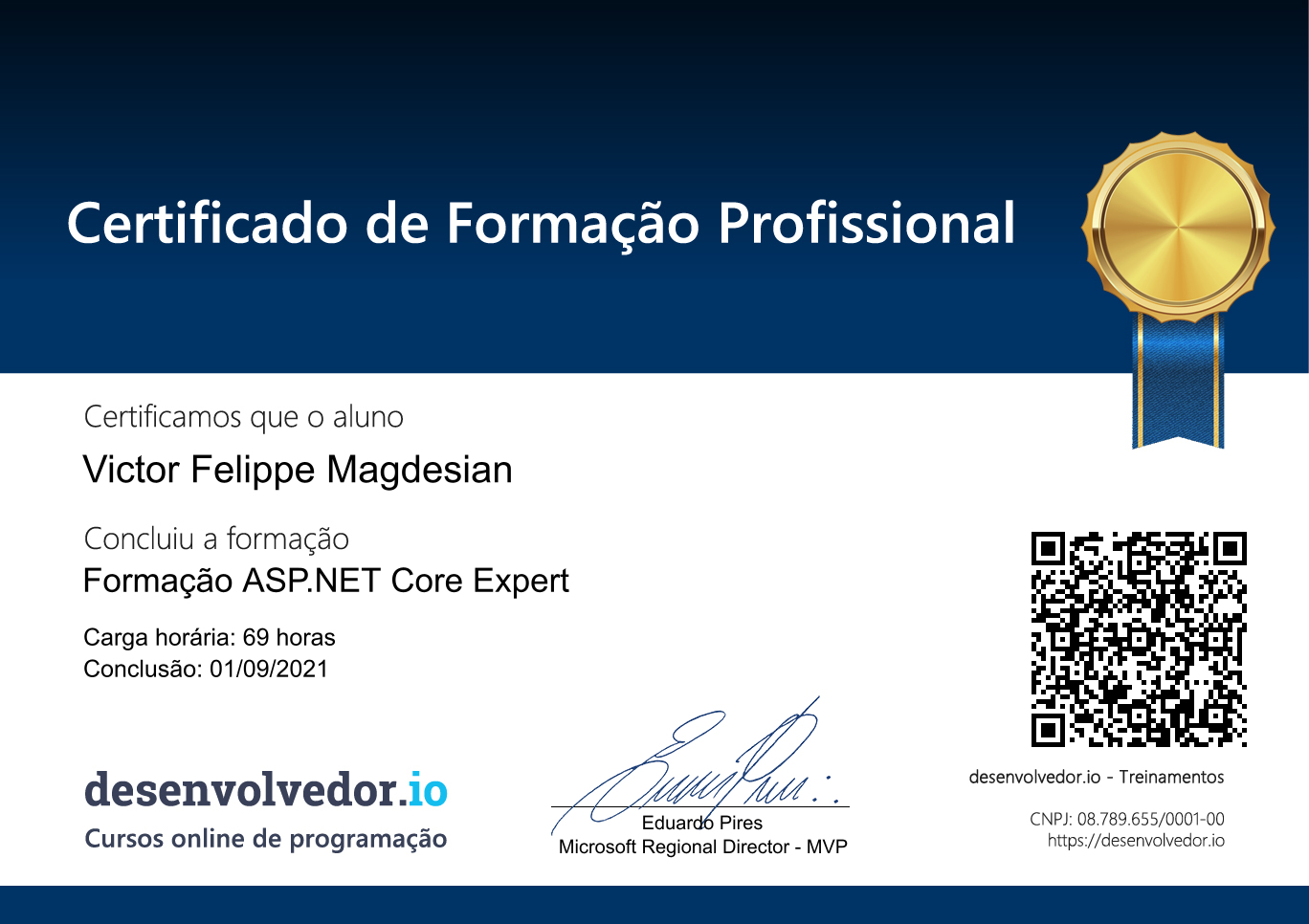 Formação ASP.NET Core Expert