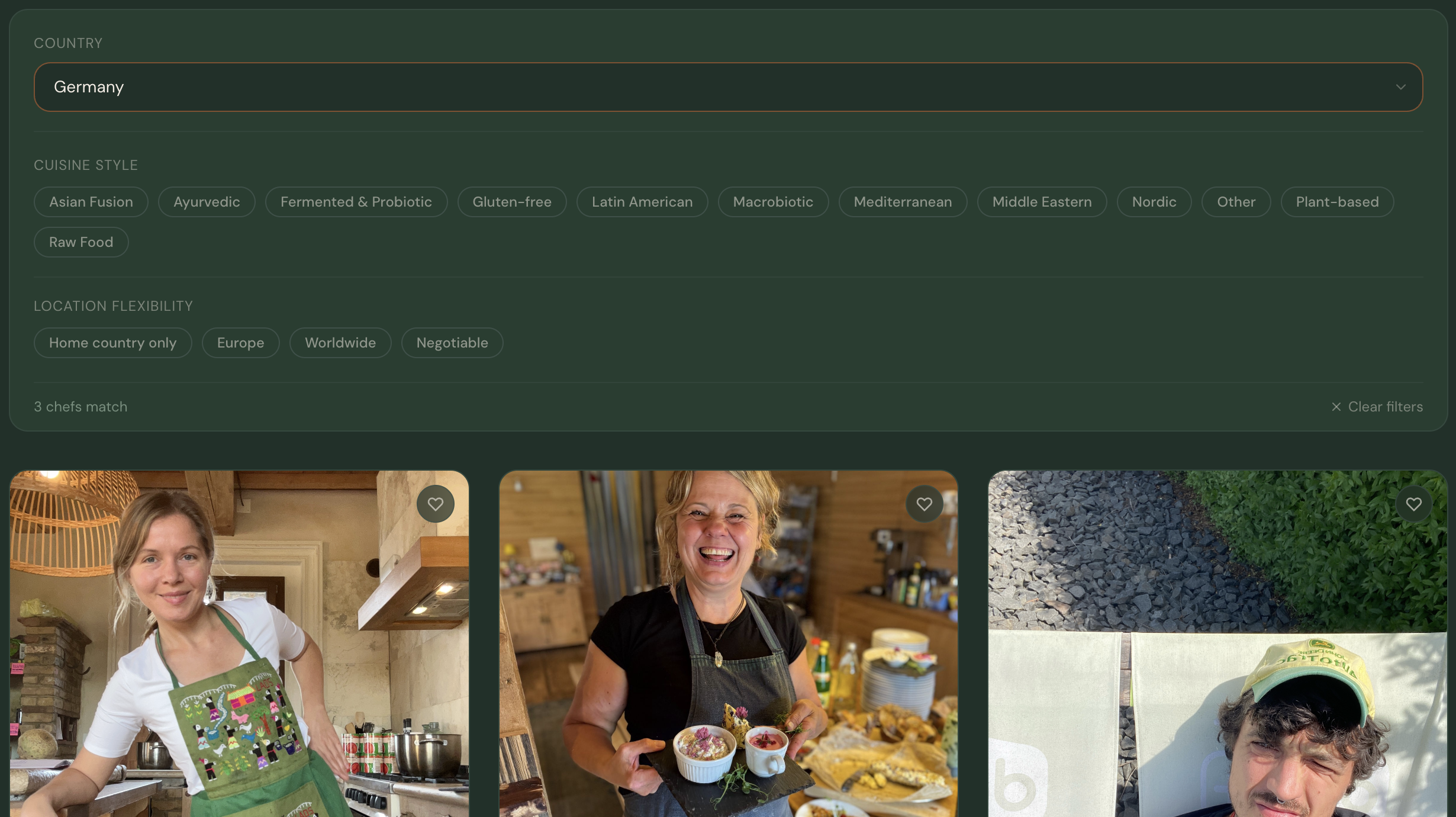 Tulsisphere chef directory page live
