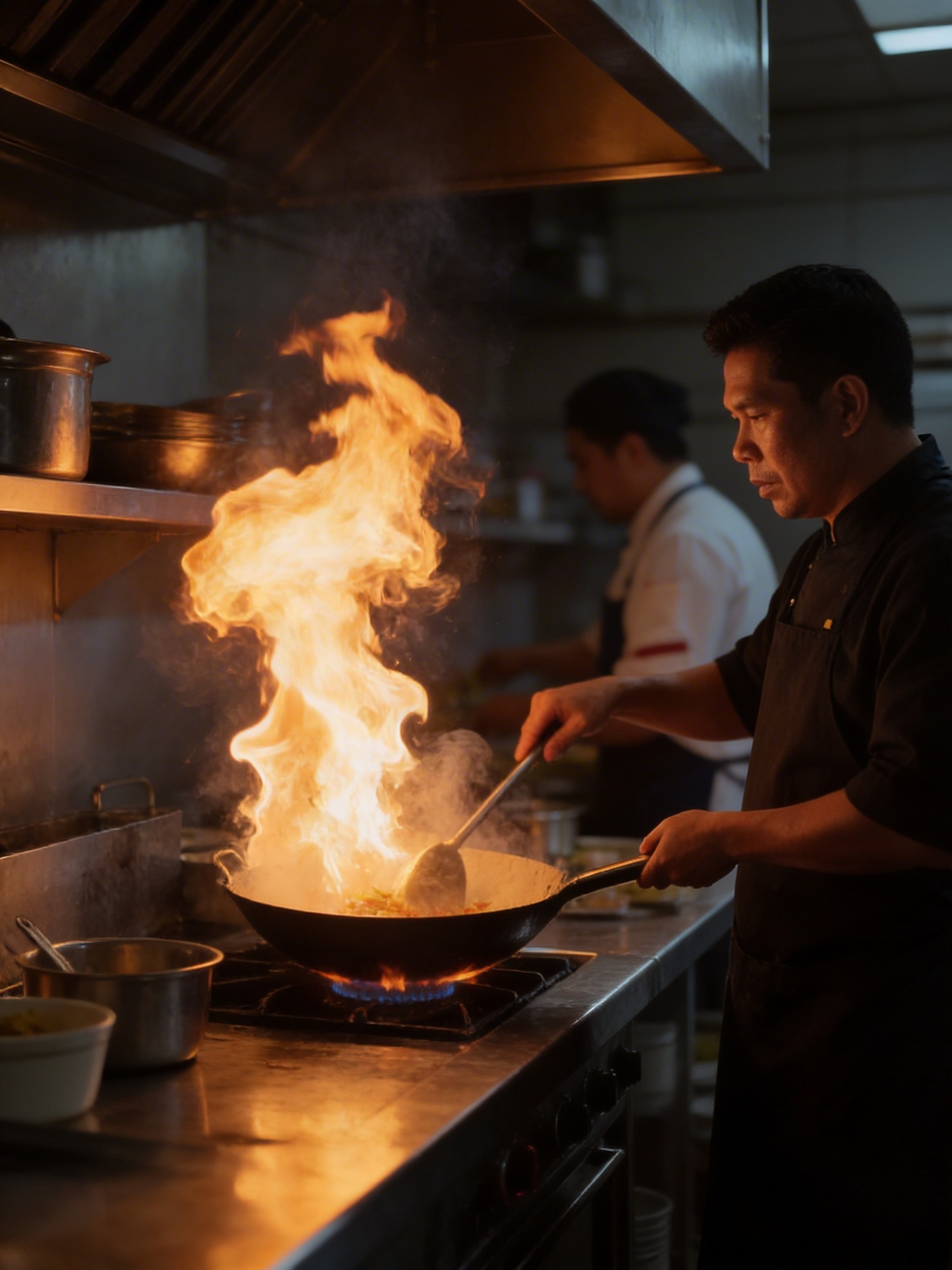 Equipo de cocina de Lily's Noodles