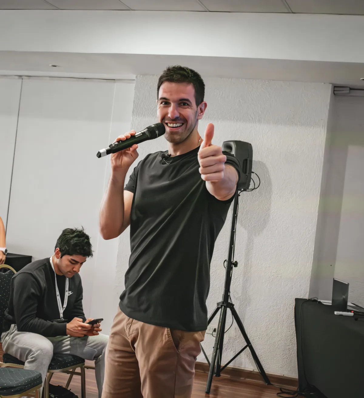 Stefano Barba en evento