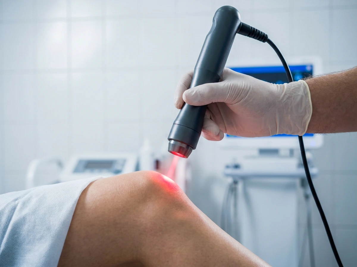 Class IV laser therapy session