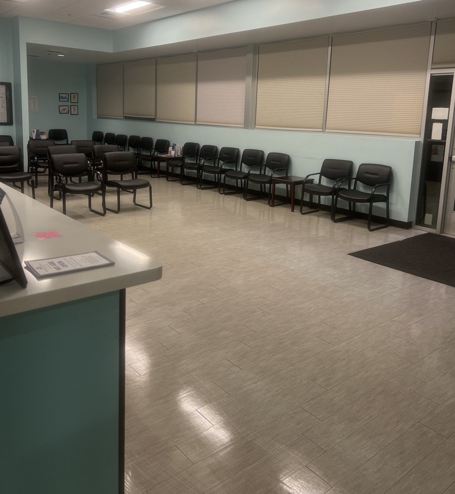 Medical Office Lobby after cleaning